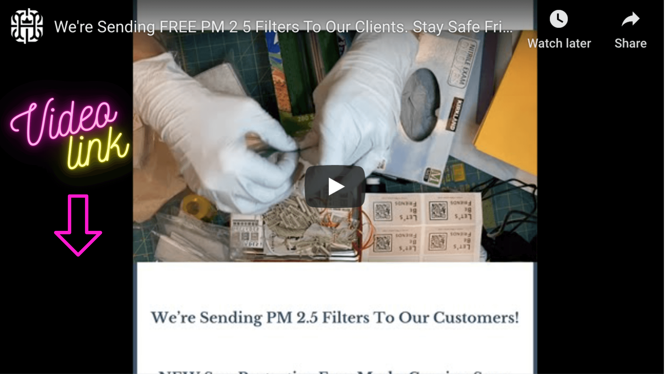 FREE PM 2.5 Filters For UV Face Mask Clients - HELIADES UPF Street Clothing