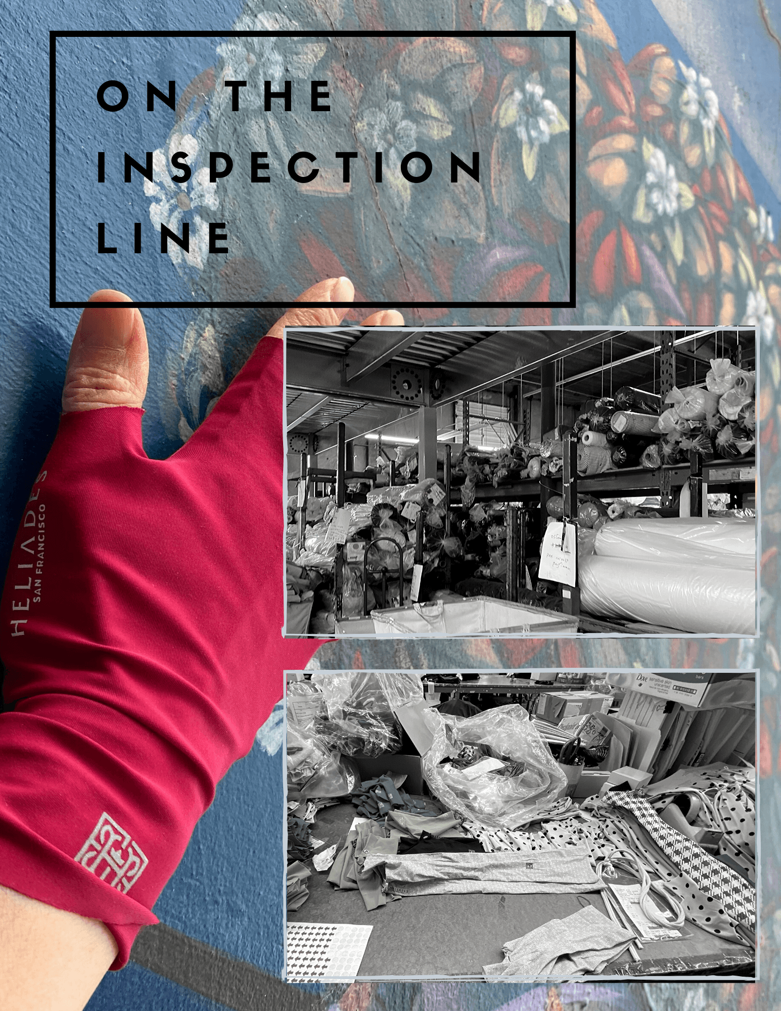 Inspection Line Reflections - HELIADES UPF Street Clothing