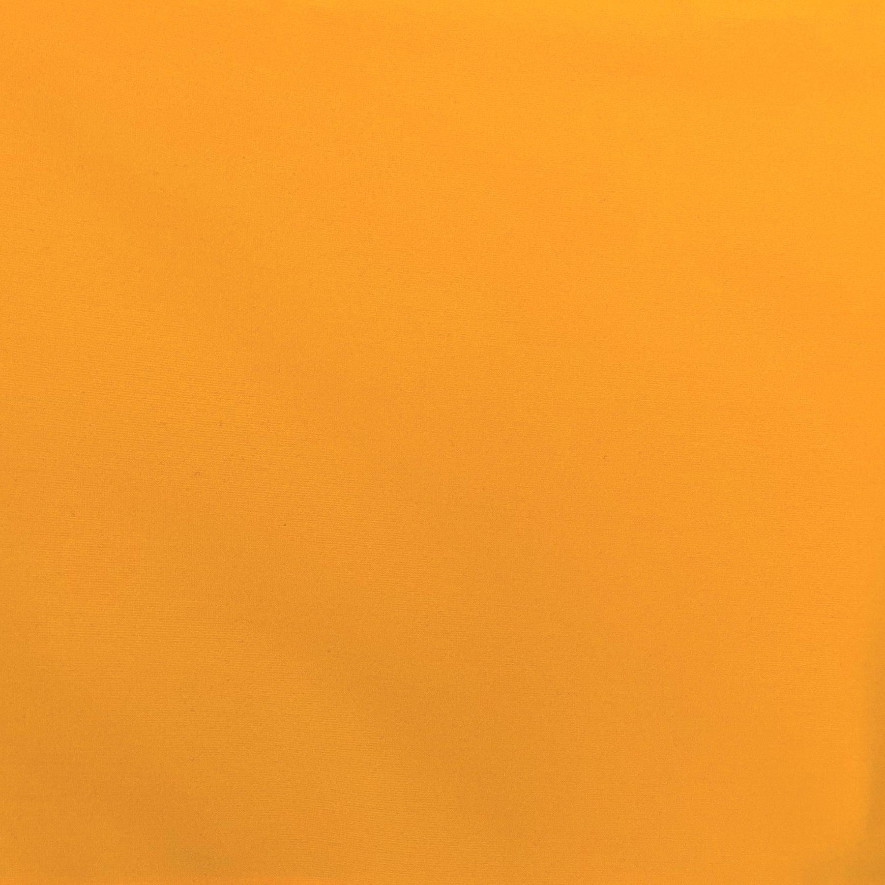 Marigold orange solid color OEKO-TEX fabric for reversible UPF50+ cravat sun protective neck scarf