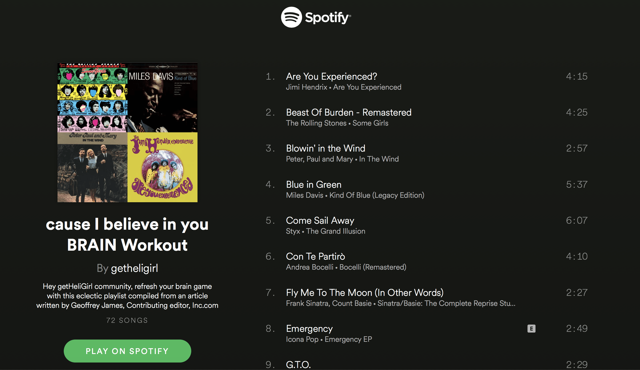 Brain Workout Music (yes, it is a thing) - HELIADES UPF Street Clothing