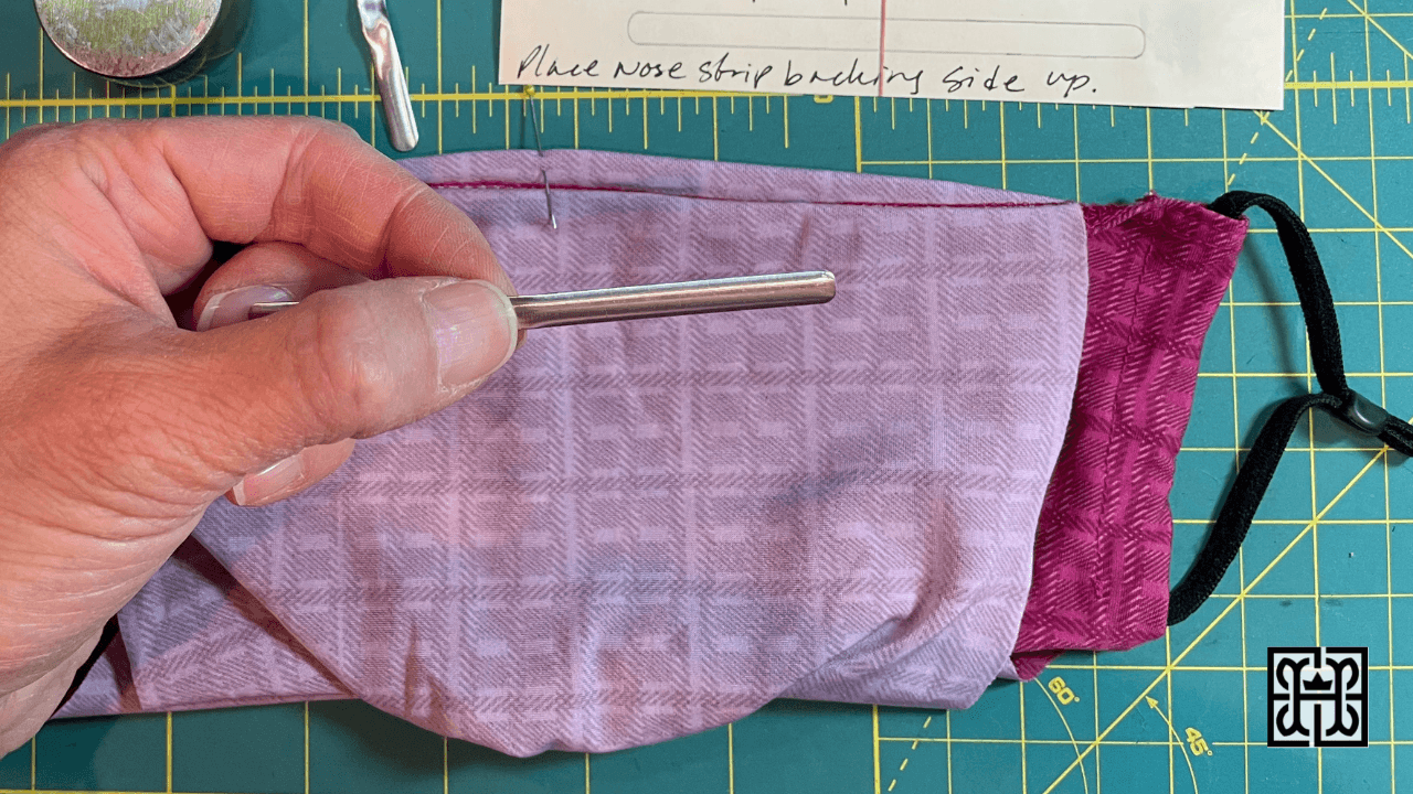 How to Replace Your UPF50+ Fabric Face Mask Nose Strip - HELIADES UPF Street Clothing