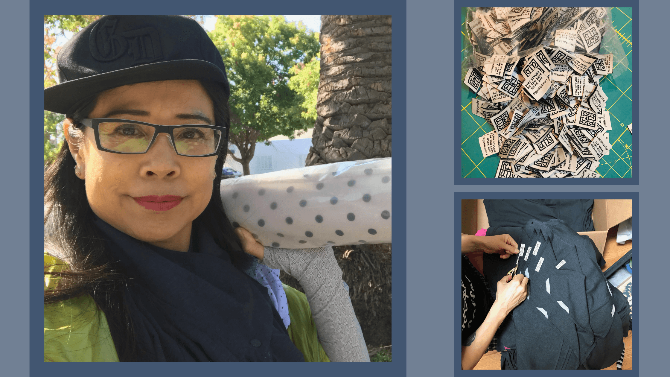 I'm Sharone and this is #MeetTheMakerWeek - HELIADES UPF Street Clothing