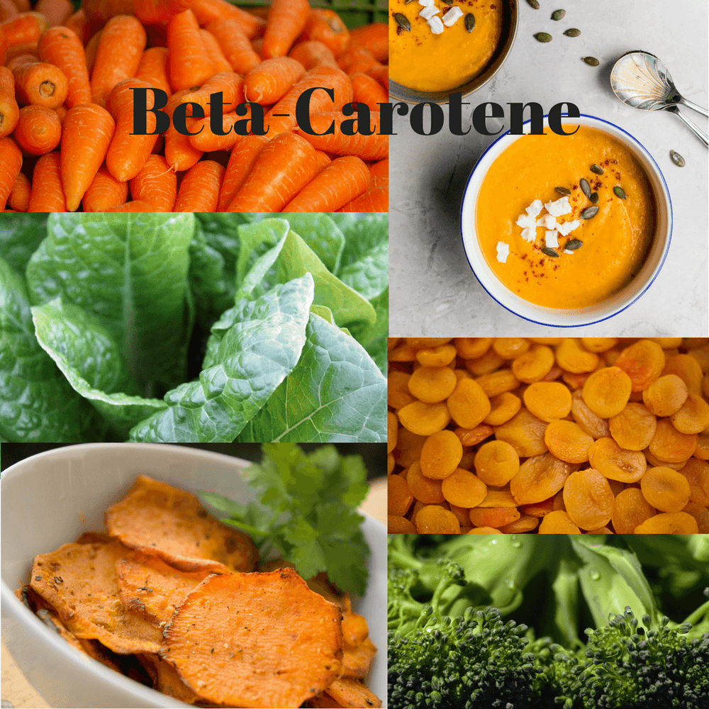 Foods rich in beta-carotene