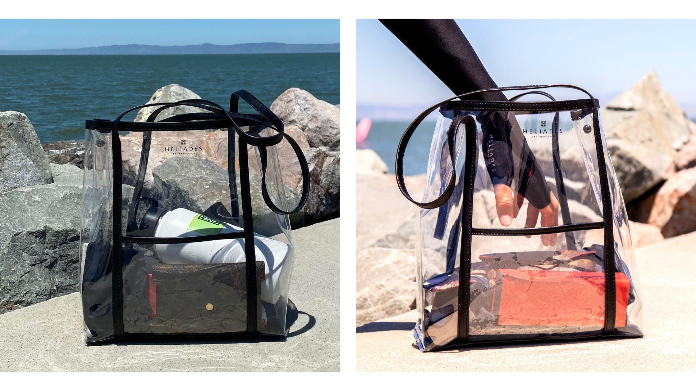 Style Guide: What to look for in stadium approved clear bags - HELIADES UPF Street Clothing