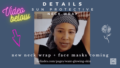 Stylish, Functional Sun Protection Neck Wrap + Face Mask