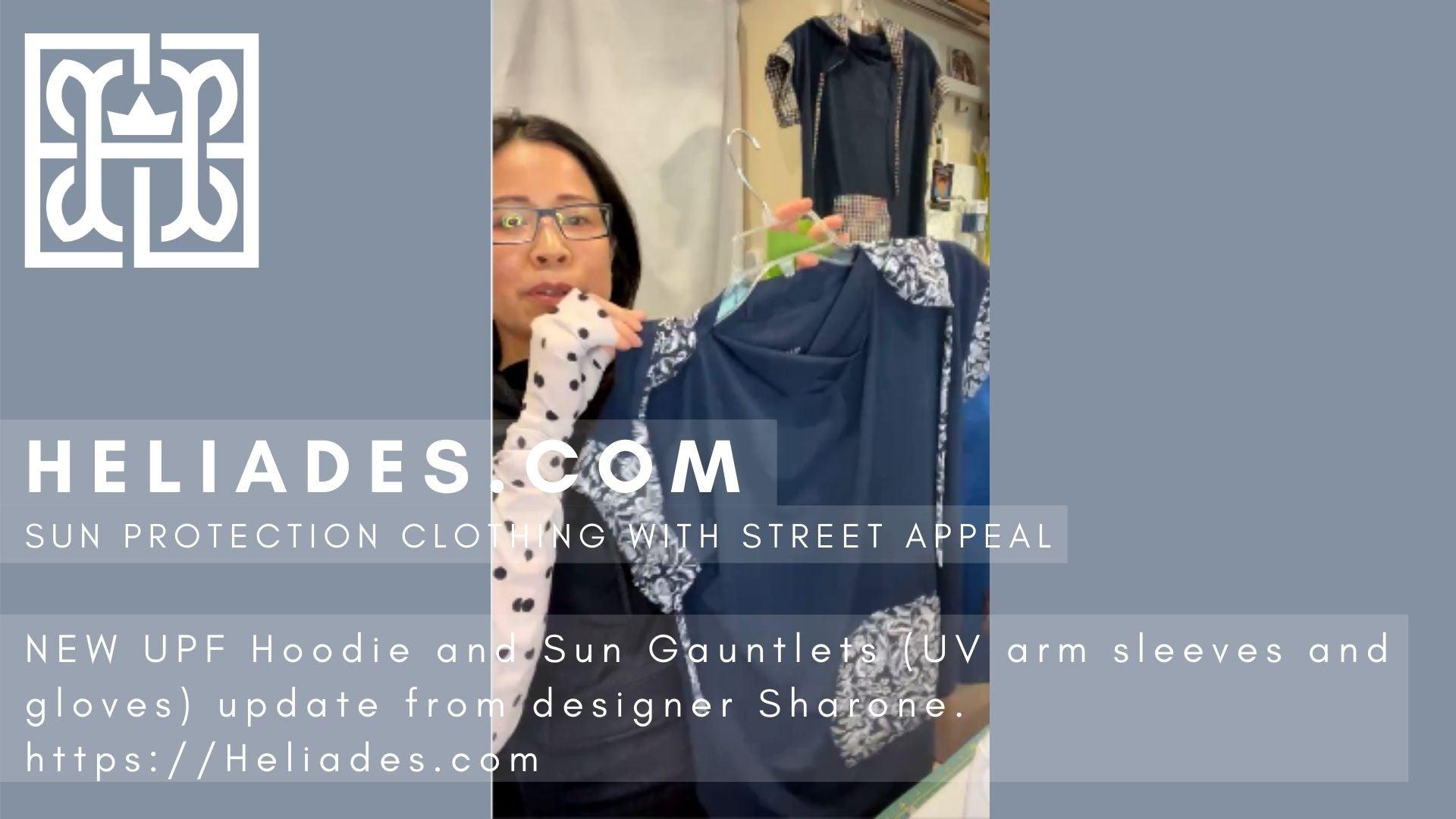 Weekly Update: UPF Hoodies + Sun Gauntlets - HELIADES UPF Street Clothing