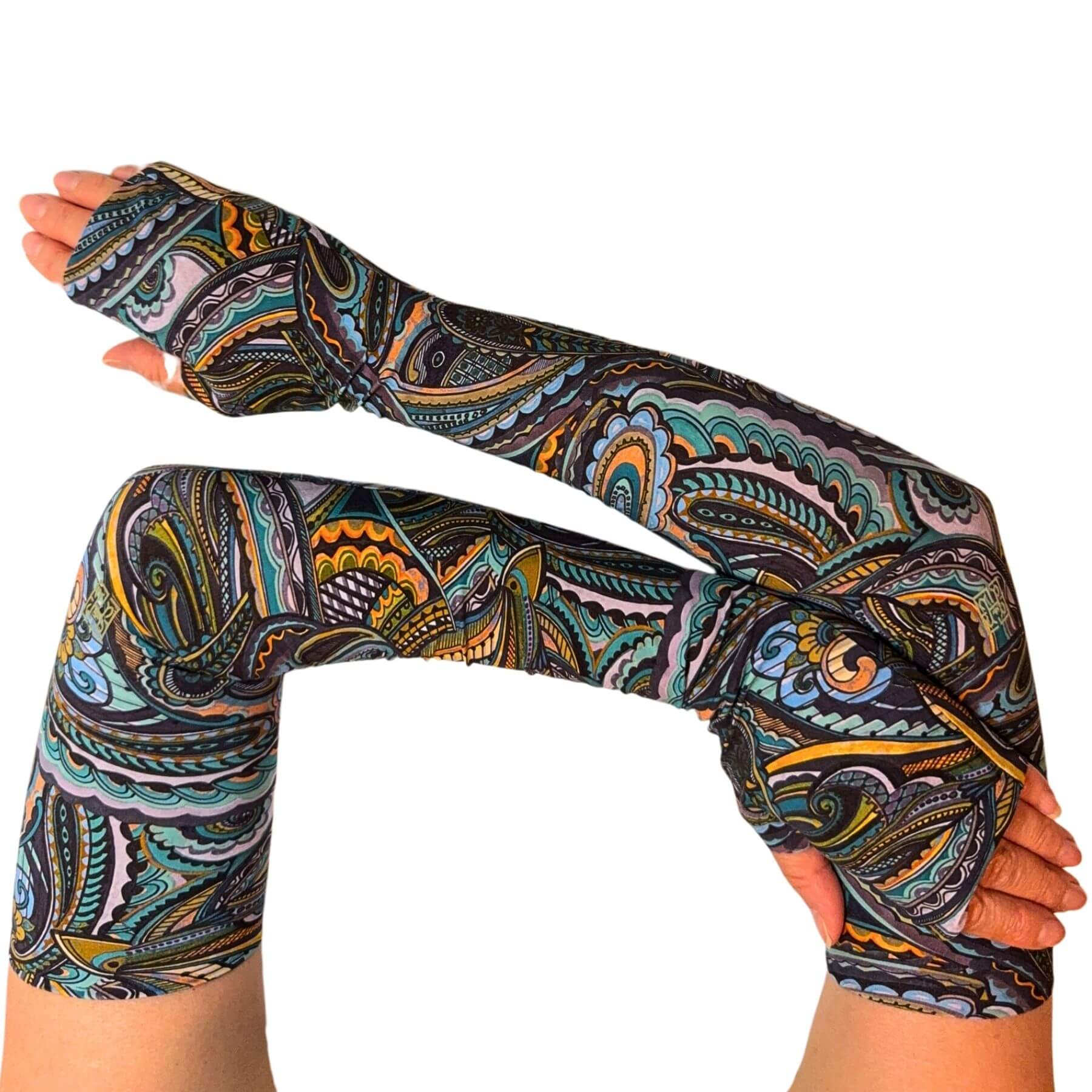 #color_teal paisley