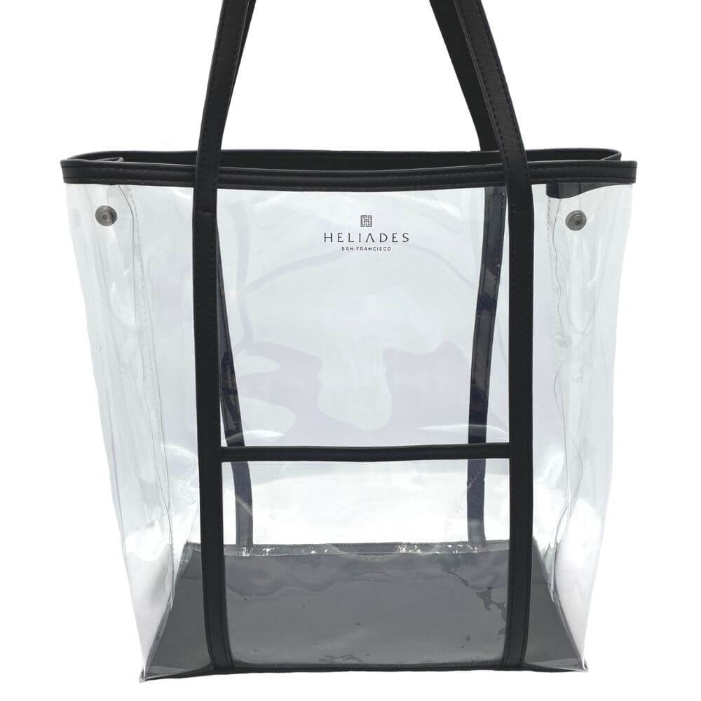 Designer Upcycled Clear Stadium Bag – FYH Boutique