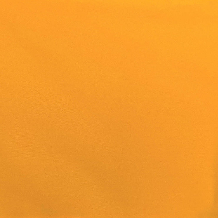 Marigold orange solid color OEKO-TEX fabric for reversible UPF50+ cravat sun protective neck scarf